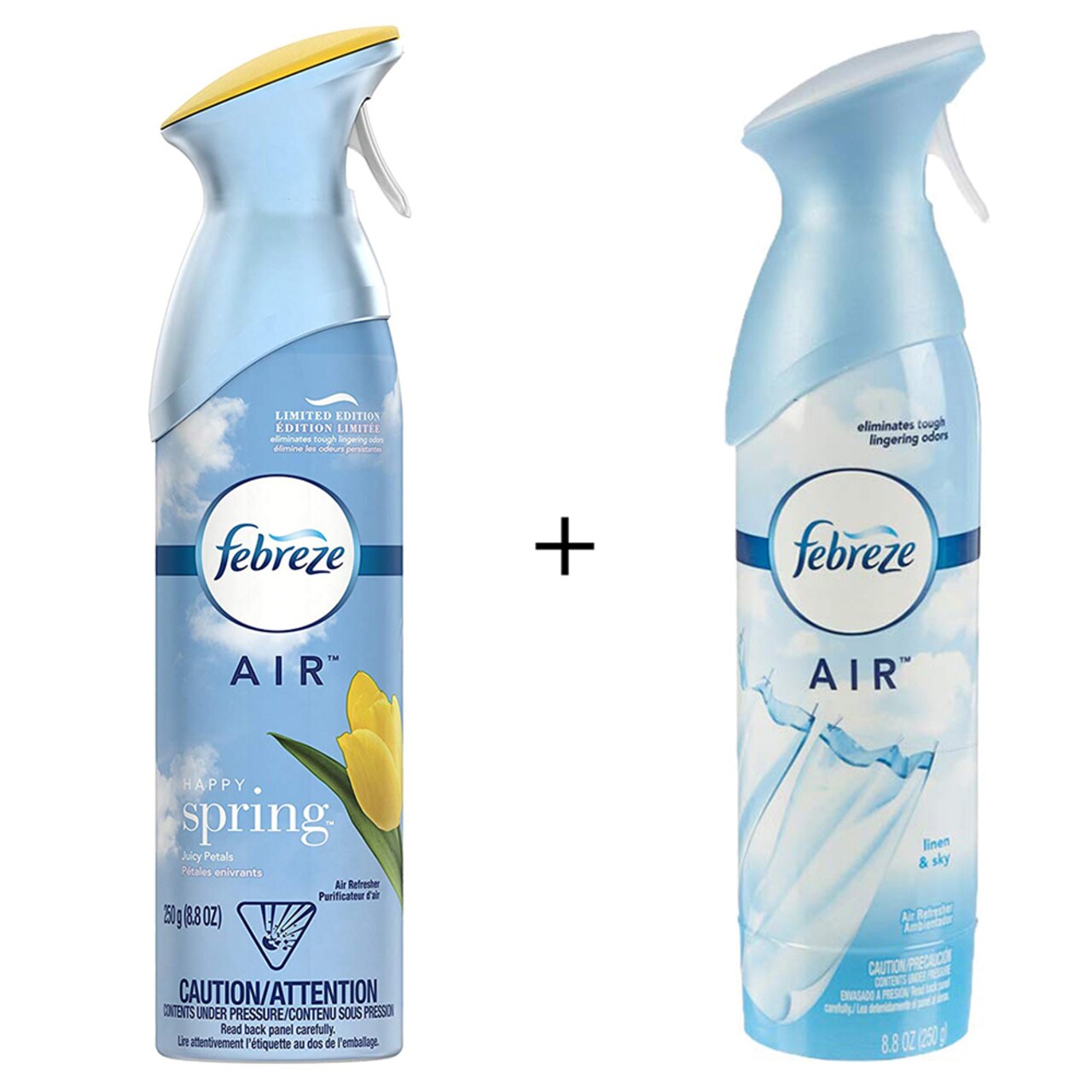 Febreze Air Freshener Linen and Sky by and Air Freshener Linen and Sky (1 Count, 250 g) by